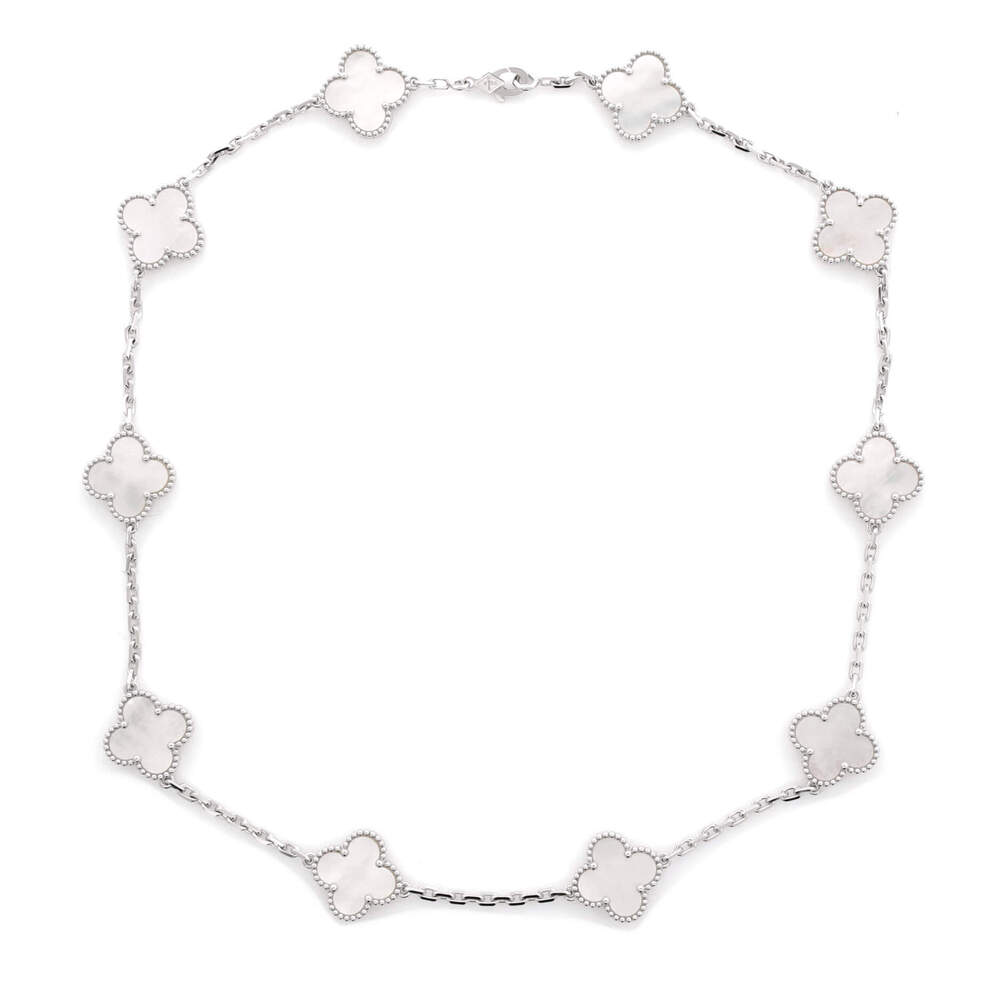 Van Cleef & Arpels Vintage Alhambra 10 Motifs Necklace